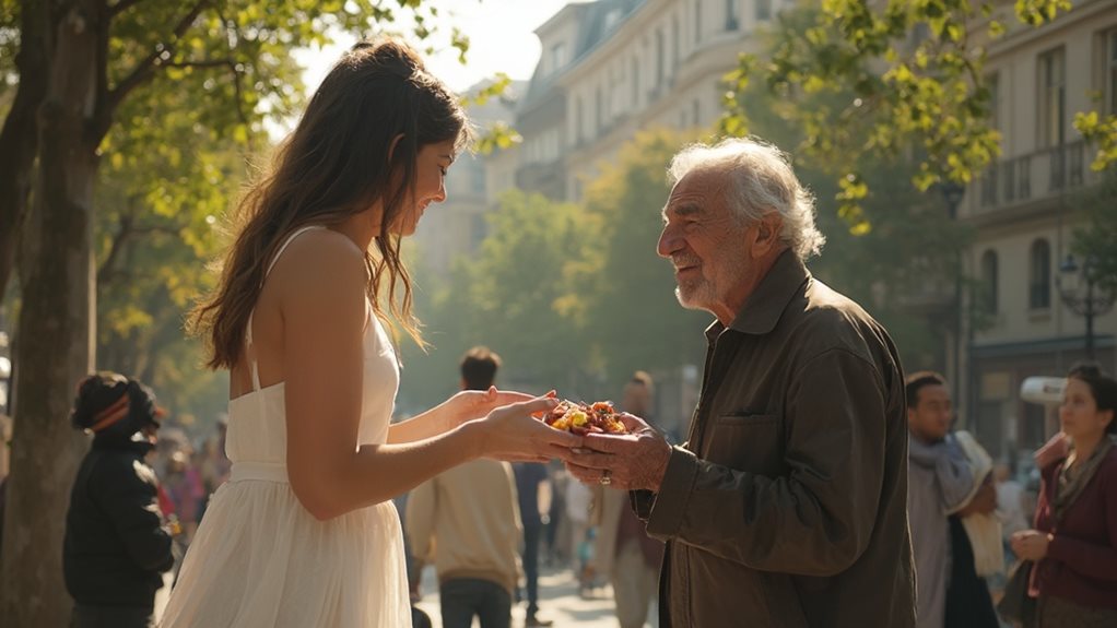 acts of giving prosperity