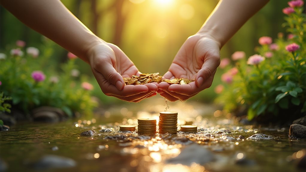 generosity unlocks personal abundance