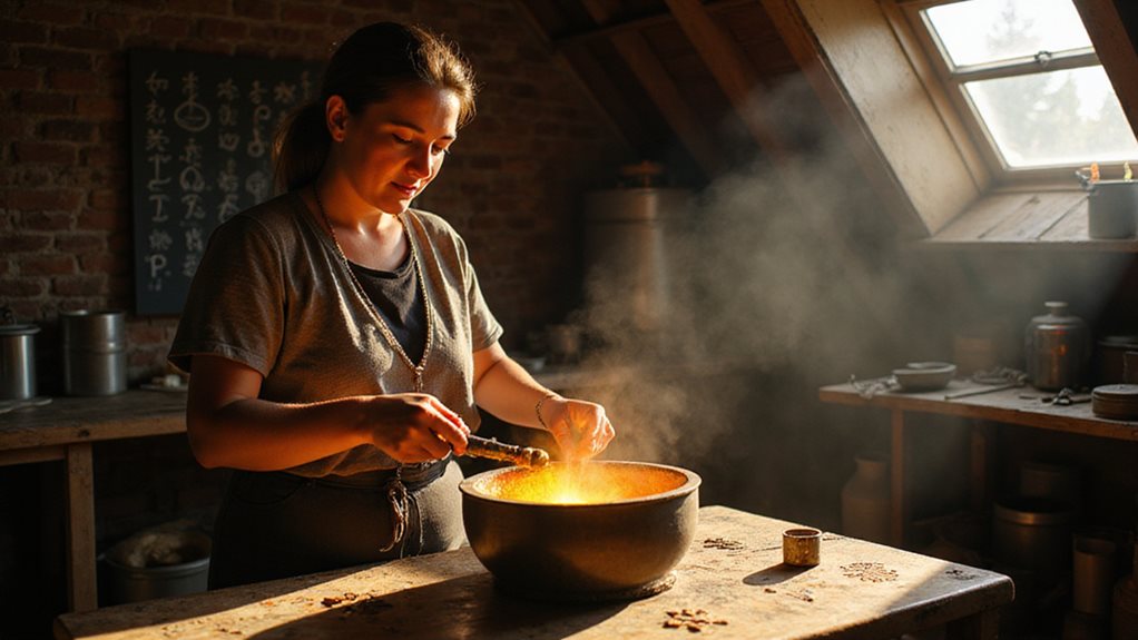 quiet rituals forge inner gold