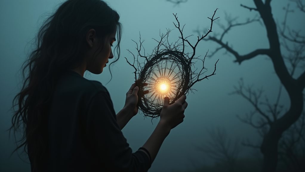 scarcity conditioned chronic survival identity